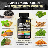 Dynamic Vitality Bundle - Sea Moss Multivitamin & Shilajit Power Combo (Variant)