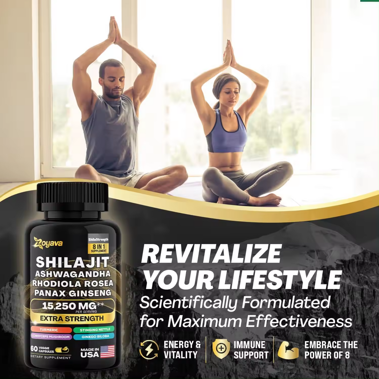 Dynamic Vitality Bundle - Sea Moss Multivitamin & Shilajit Power Combo