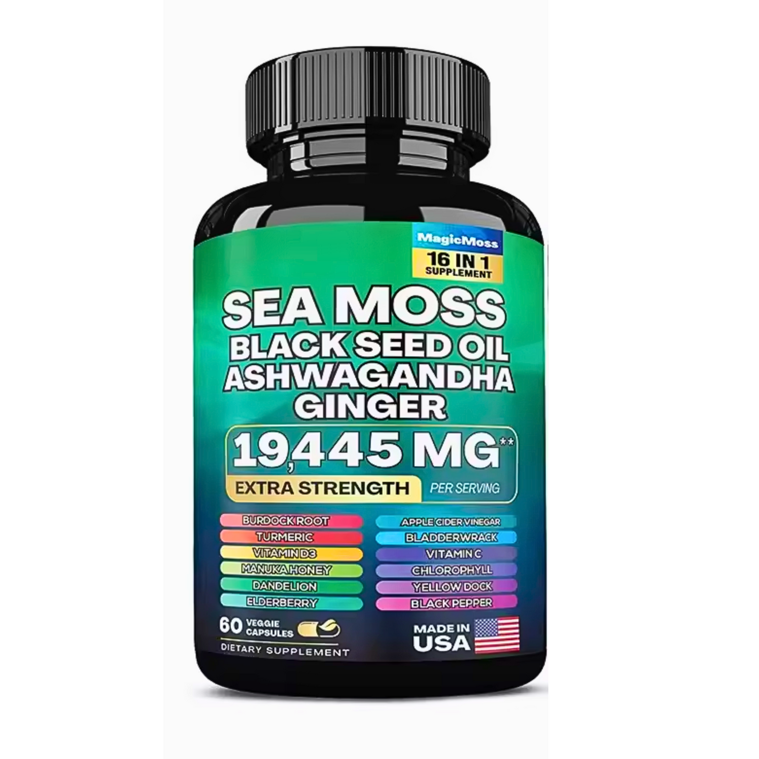 Dynamic Vitality Bundle - Sea Moss Multivitamin & Shilajit Power Combo ...